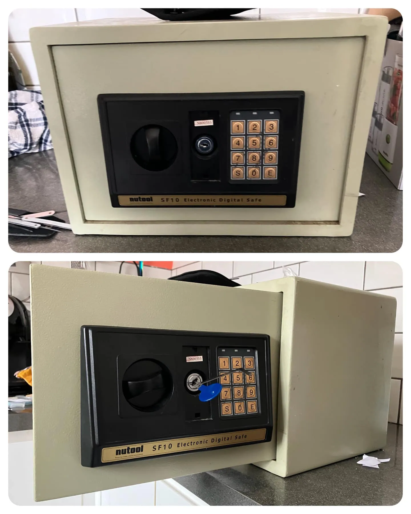 Mislaid safe key in Pyle Bridgend