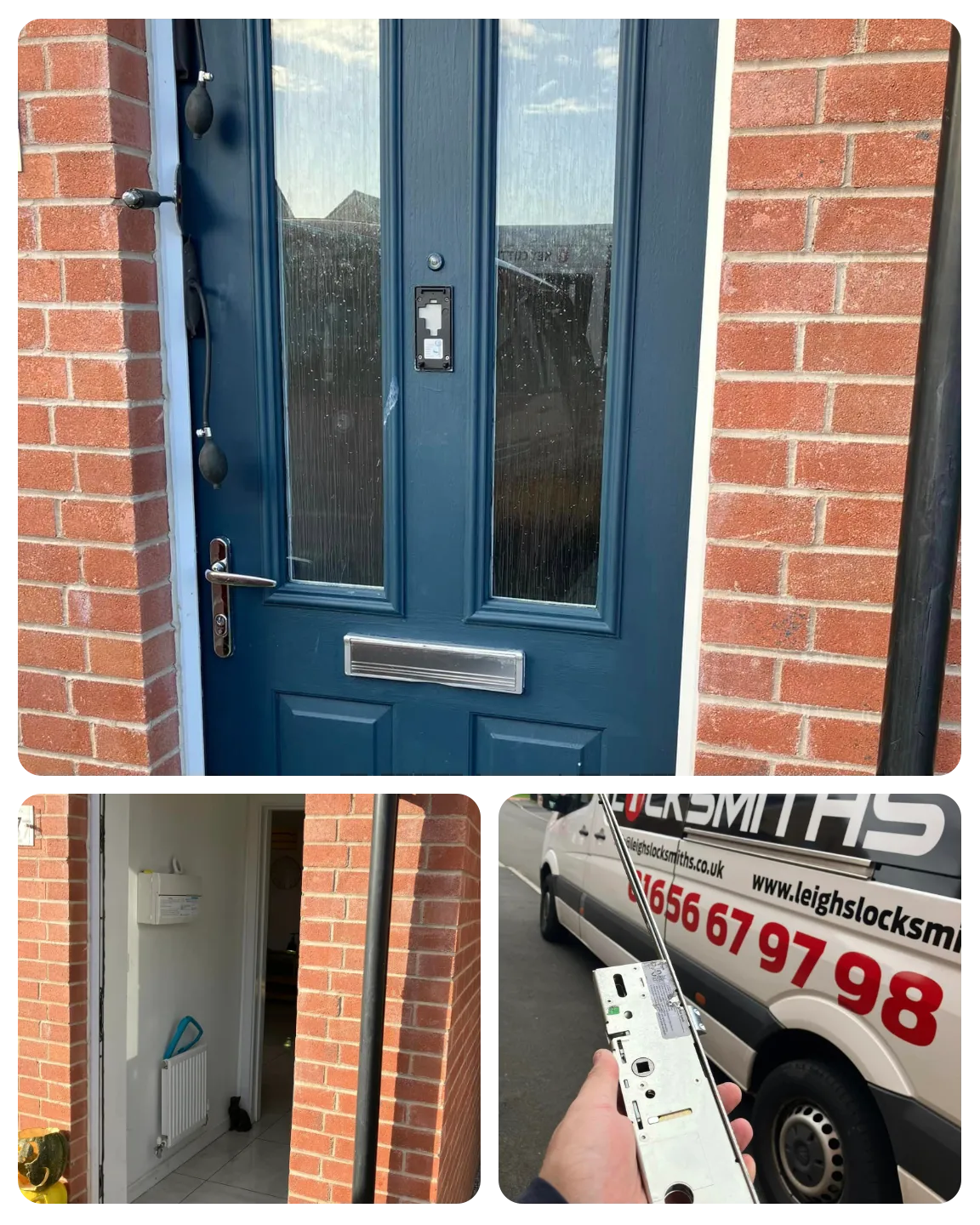 Composite door failed mechanism, Leigh’s Locksmiths Bridgend to the Rescue 