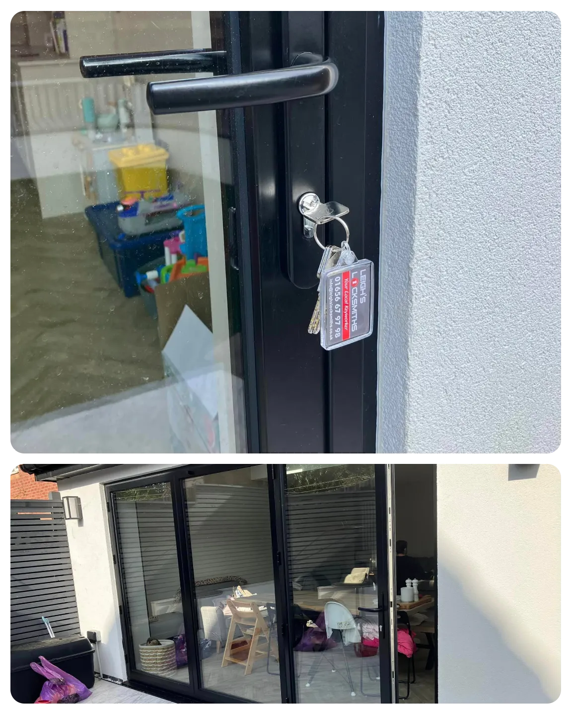 Locked out of house in Miskin a fix for Leigh’s Locksmiths Bridgend