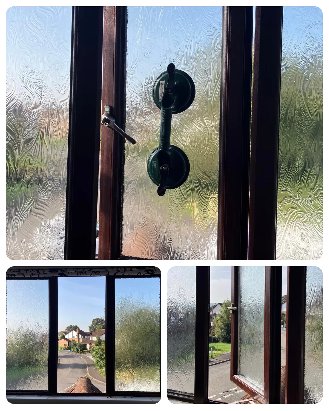 Customer unable to open upstairs bathroom window fix for Leigh’s Locksmiths Bridgend