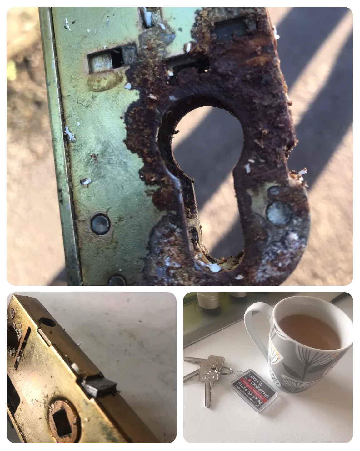 Leigh’s Locksmiths Bridgend the importance of keeping your door or window mechanism’s lubricated