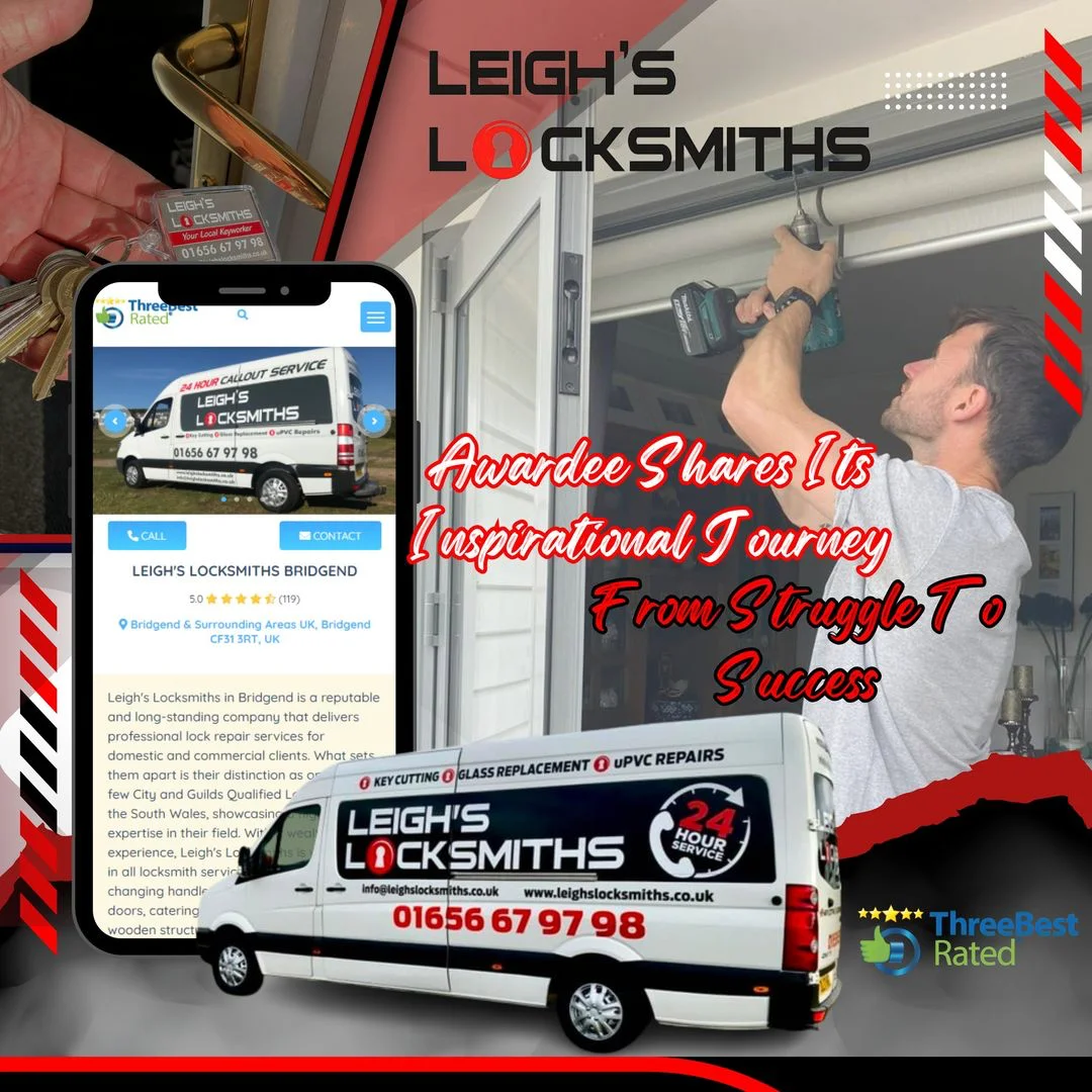  Leigh’s Locksmiths Three Best Rated Awardee Shares Its Inspirational Journey