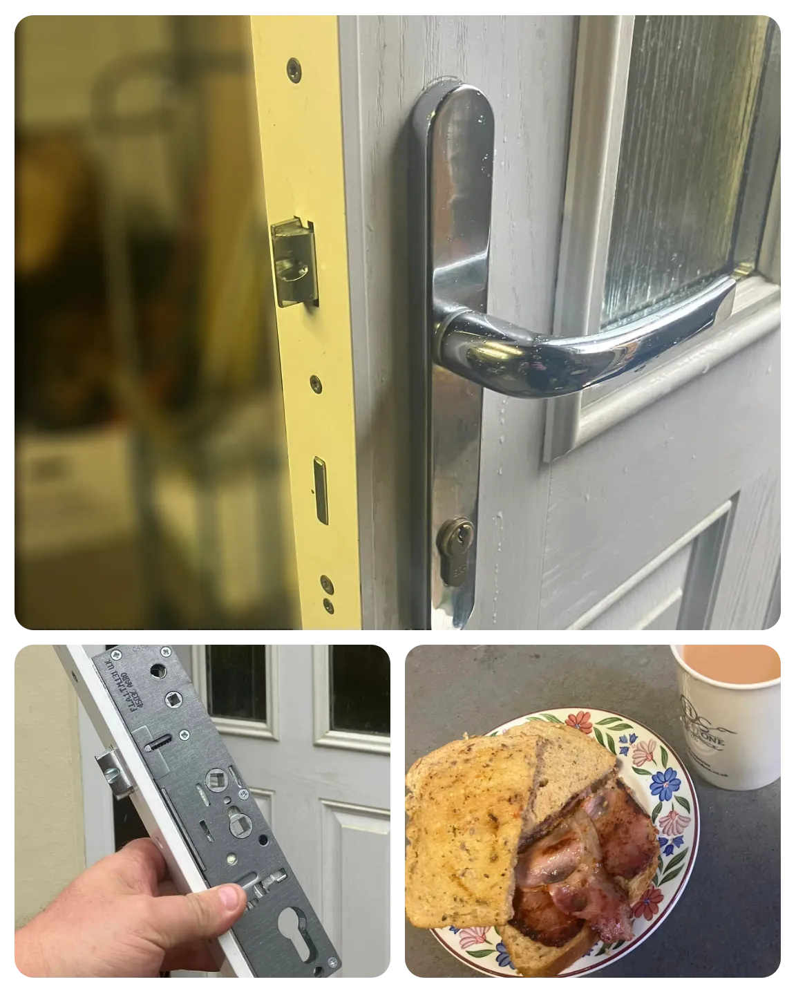 Broadlands Bridgend customer unable to lock their composite door