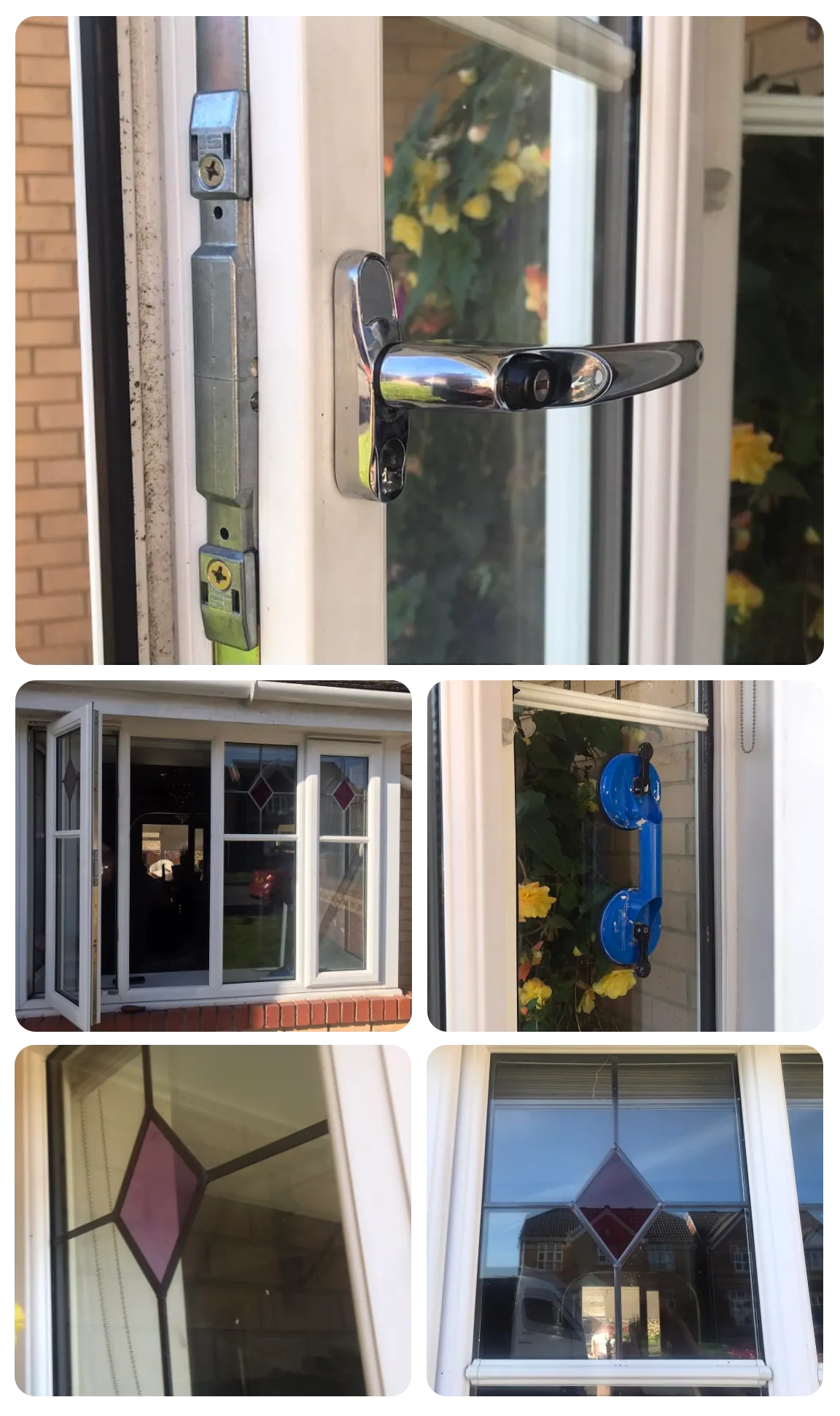 Window opened, old mechanism removed and new mechanism supplied and fitted by Leigh’s Locksmiths Bridgend