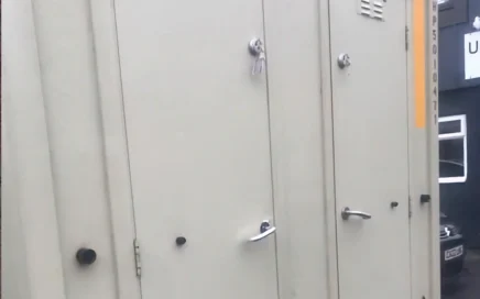 portable toilets locks