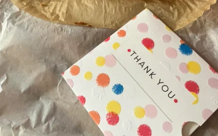 lemon drizzle cake thank you gift