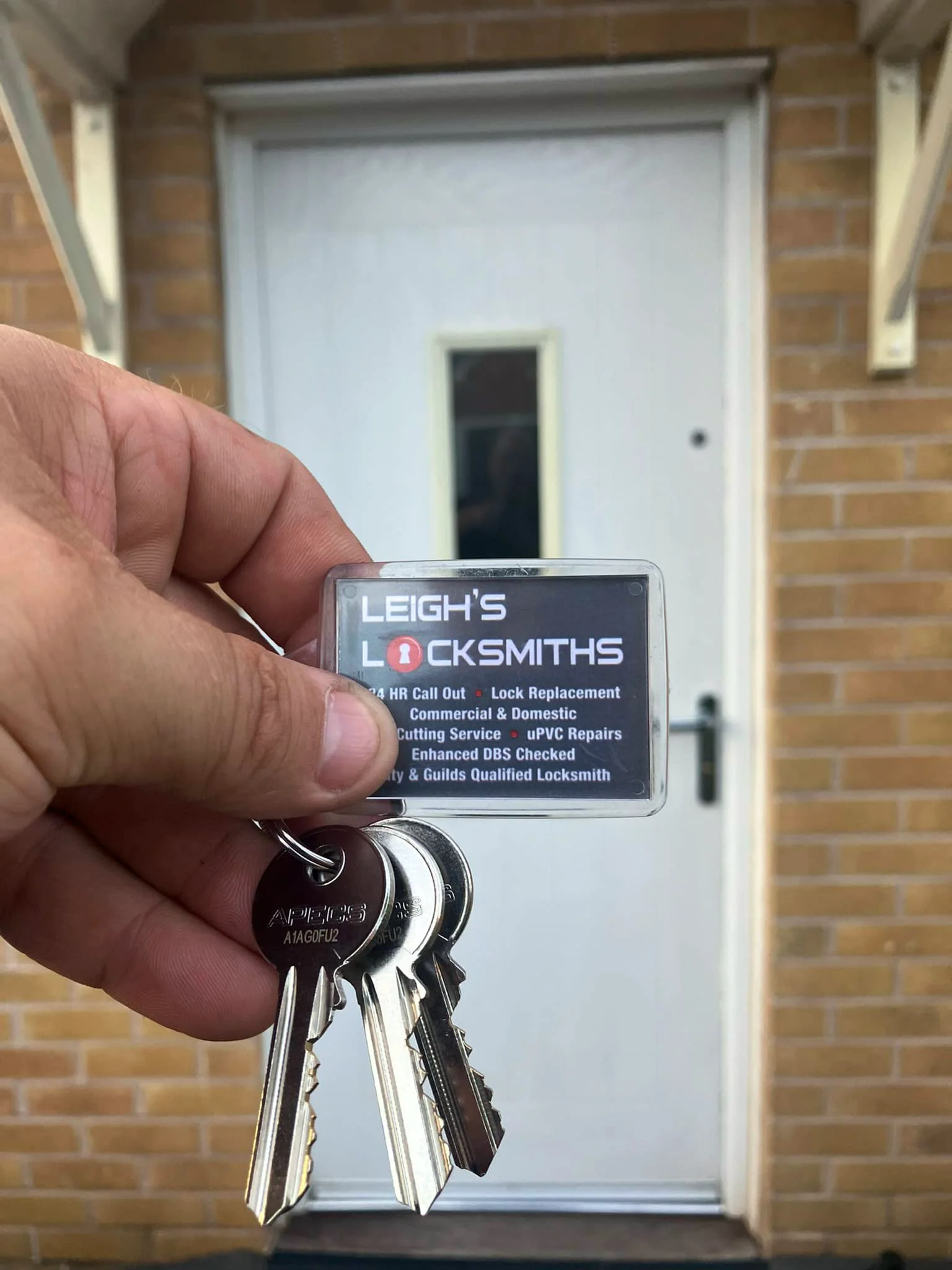 Emergency Locksmith required for new front door & French door locks