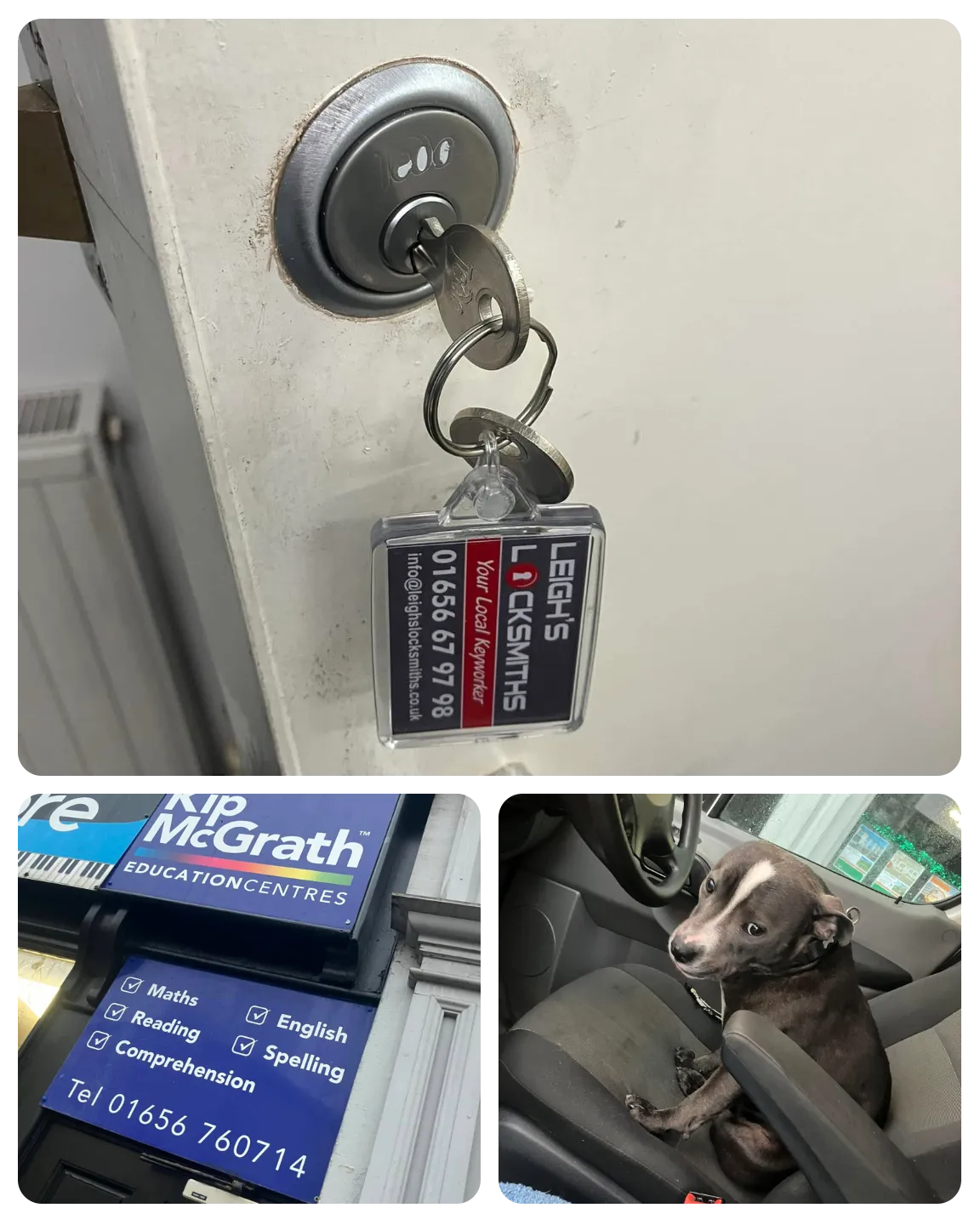 Bridgend Emergency Locksmith internal door repair for Kip McGrath Tuition - Bridgend Central