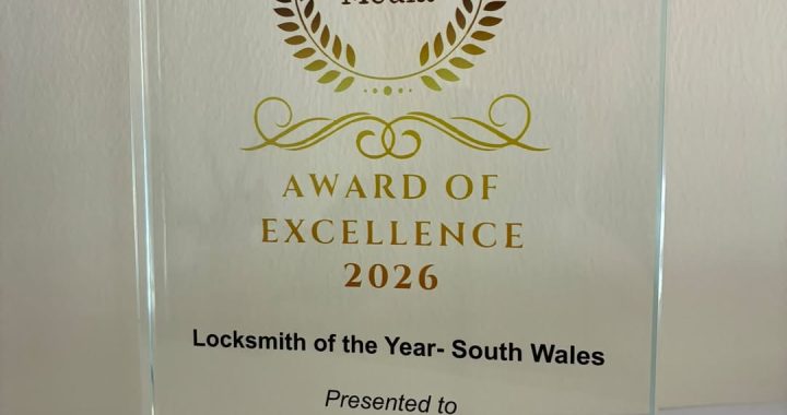 Leighs Locksmiths Named 'Locksmith of the Year – South Wales' for 2026!